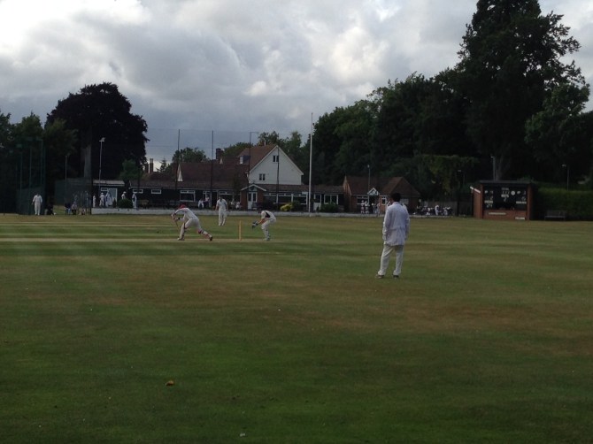 A dull day and a fruitless one for KCC at Sawbridgeworth